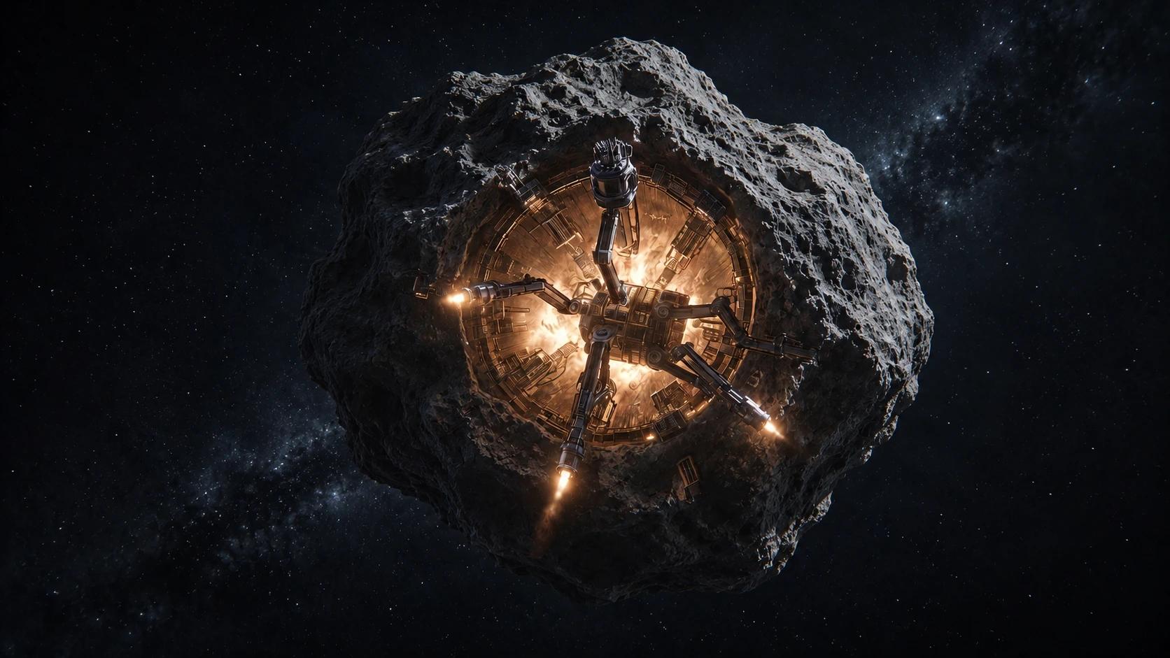 Soratia Mining Company asteroid mining operation